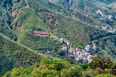 Küçük yeşil vadi binalarda