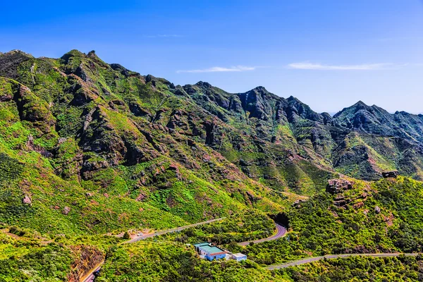 Berg serpantine road — Stockfoto