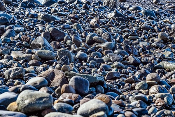 Stones on the beach coast — Stock Photo, Image