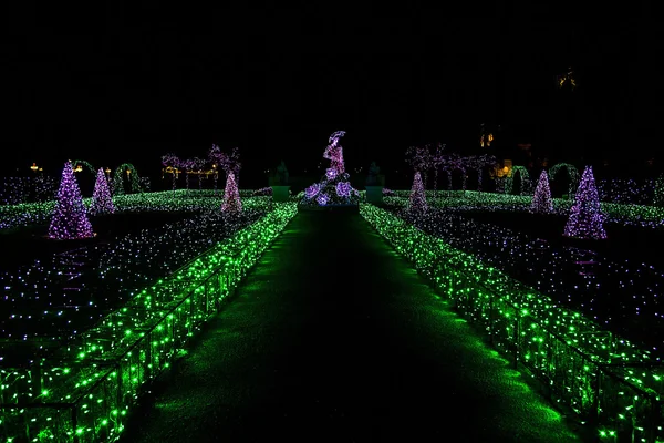 Vue sur le labyrinthe de lumière — Photo