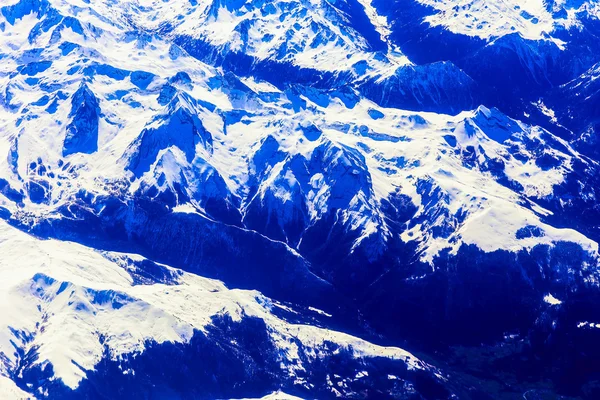 Vista aérea de la montaña rocosa —  Fotos de Stock