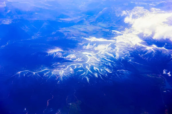 Rocky Mountain Vista aerea — Foto Stock