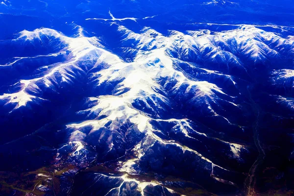 Rocky Mountain Vista aerea — Foto Stock