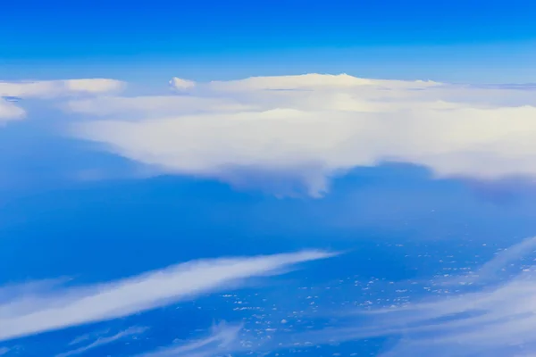 View on sky above clouds — Stock Photo, Image