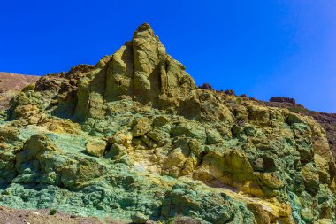 İspanya Tenerife adasında dağlar