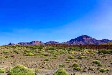 İspanya Tenerife adasında dağlar