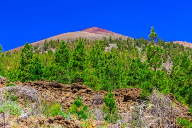 İspanya Tenerife adasında dağlar
