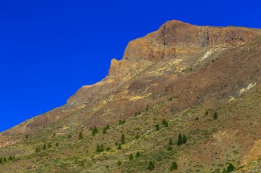 İspanya Tenerife adasında dağlar