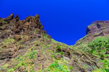 İspanya Tenerife adasında dağlar