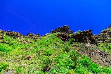 İspanya Tenerife adasında dağlar