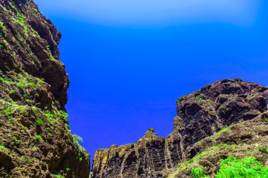 İspanya Tenerife adasında dağlar