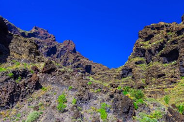 İspanya Tenerife adasında dağlar