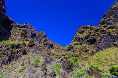 İspanya Tenerife adasında dağlar