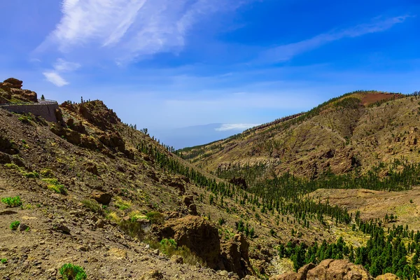 Montañas en la isla de Tenerife en España — Foto de Stock