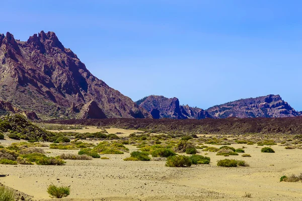 Montañas en la isla de Tenerife en España — Foto de Stock