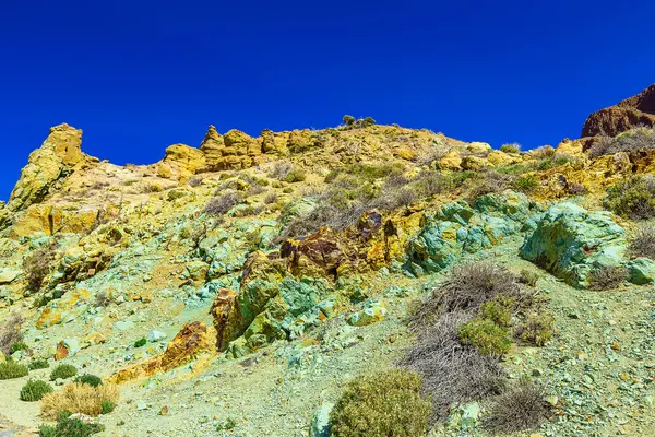 İspanya Tenerife adasında dağlar — Stok fotoğraf