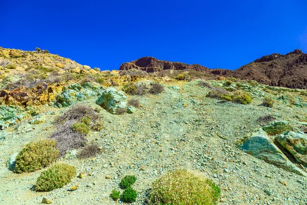 Montañas en la isla de Tenerife en España — Foto de Stock