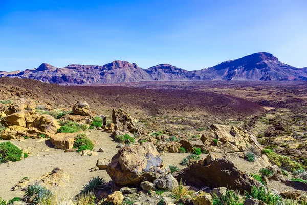 Montañas en la isla de Tenerife en España — Foto de Stock