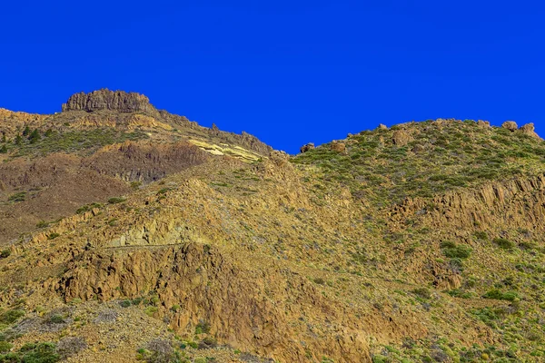 Montagne sull'isola di Tenerife in Spagna — Foto Stock