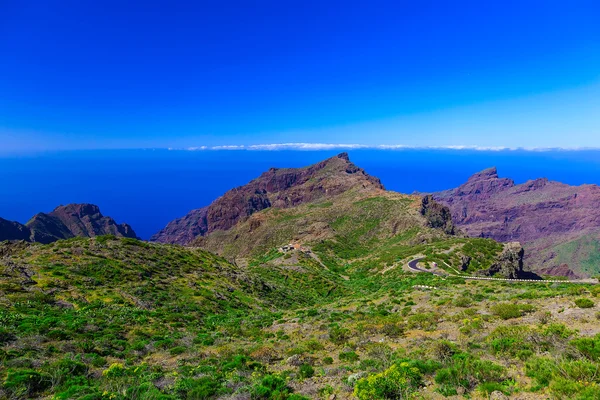Góry w Hiszpanii na wyspie Teneryfa — Zdjęcie stockowe
