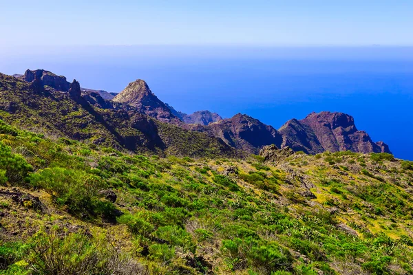 Pegunungan di Pulau Tenerife di Spanyol — Stok Foto