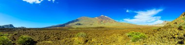 Teide yanardağı manzara Tenerife