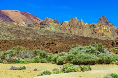 Dağlar manzara Tenerife adasında