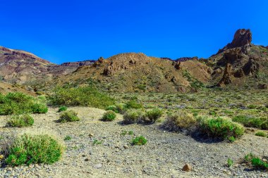 Dağlar manzara Tenerife adasında