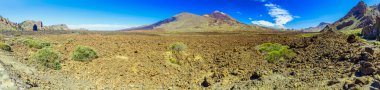 Teide yanardağı manzara Tenerife