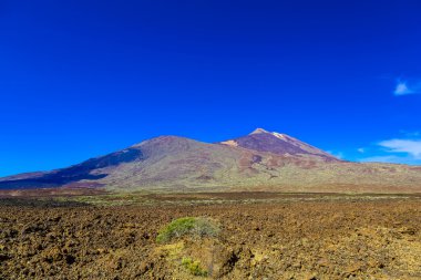 Teide yanardağı manzara Tenerife