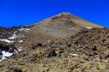Teide yanardağı manzara Tenerife