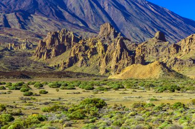 Dağlar manzara Tenerife adasında