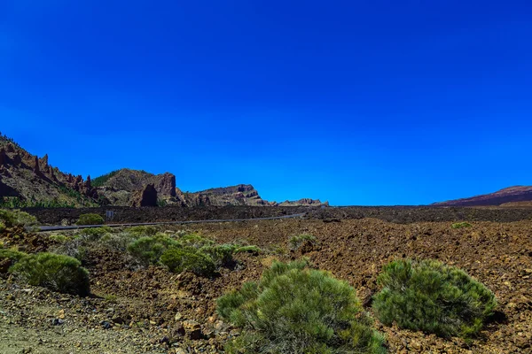 Paisagem de montanhas na ilha de Tenerife — Fotografia de Stock