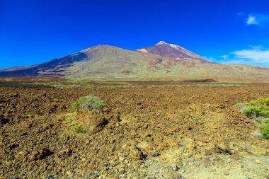 Teide yanardağı manzara Tenerife