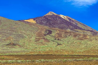 Teide yanardağı manzara Tenerife