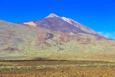 Teide yanardağı manzara Tenerife