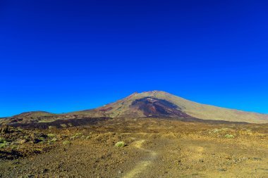 Teide yanardağı manzara Tenerife