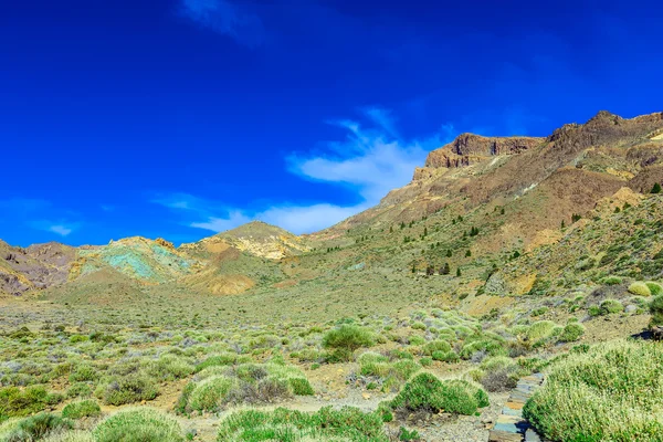 Montañas paisaje en la isla de Tenerife — Foto de Stock