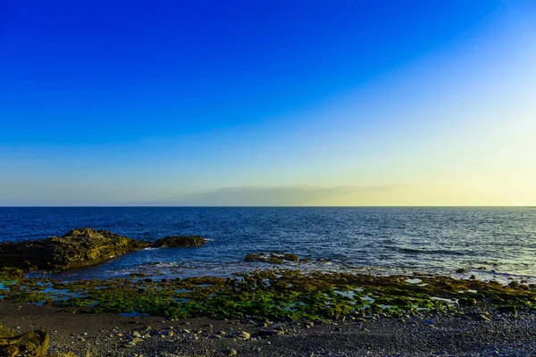 Kő tengerpart, vagy az Atlanti-óceán partján — Stock Fotó