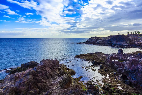 Costa de pedra ou costa do oceano Atlântico — Fotografia de Stock