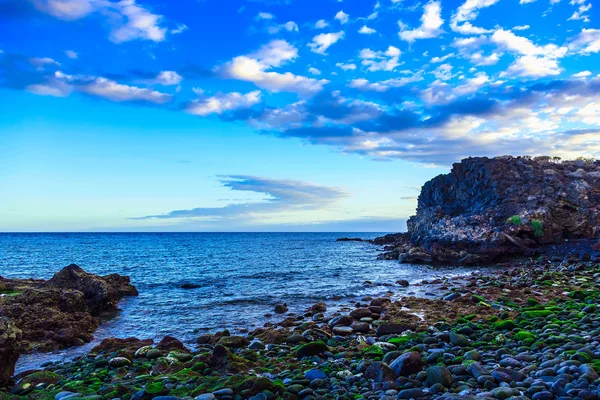 Costa de pedra ou costa do oceano Atlântico — Fotografia de Stock