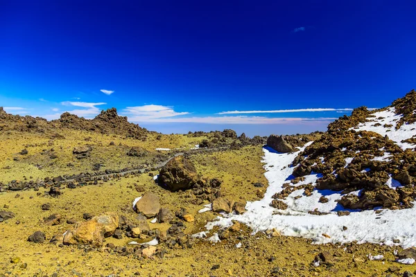 Landskap med vandringsled på Teneriffa — Stockfoto