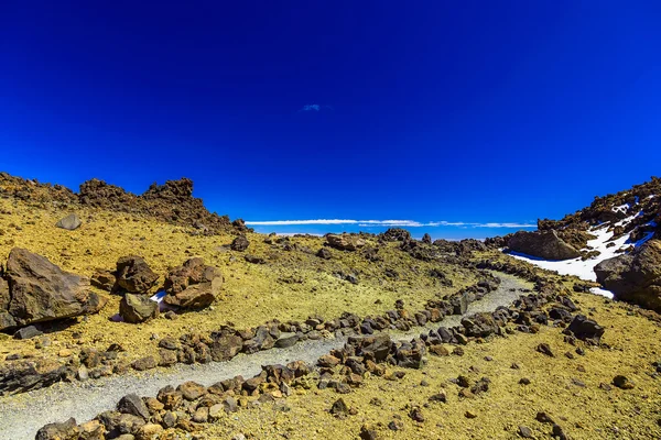 Paisaje con Sendero en la Isla de Tenerife —  Fotos de Stock