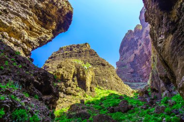 Rocky Dağları İspanya Tenerife adasında