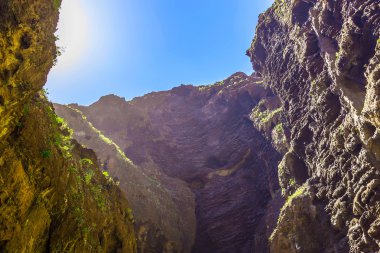 Rocky Dağları İspanya Tenerife adasında