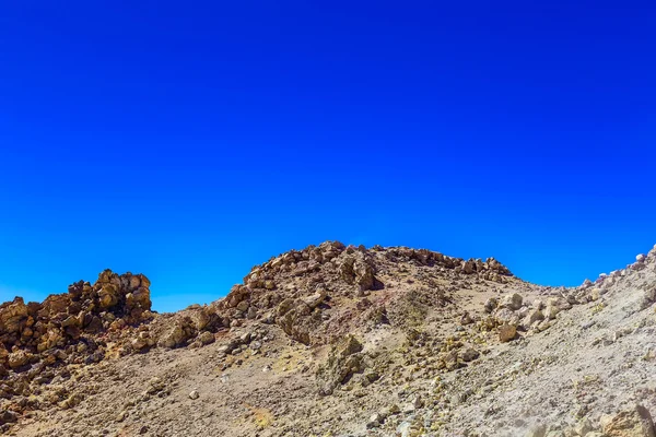 Teide yanardağ krater görünümü