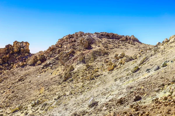 Uitzicht op de Teide vulkaan krater — Stockfoto