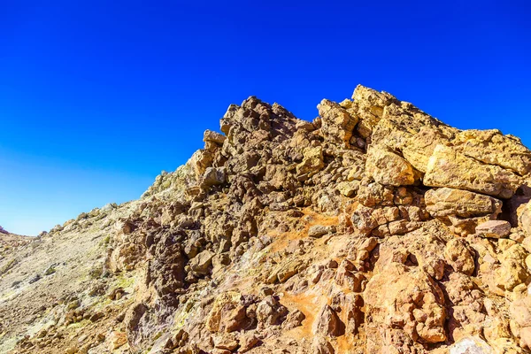 Vista sobre el cráter del volcán del Teide — Foto de Stock