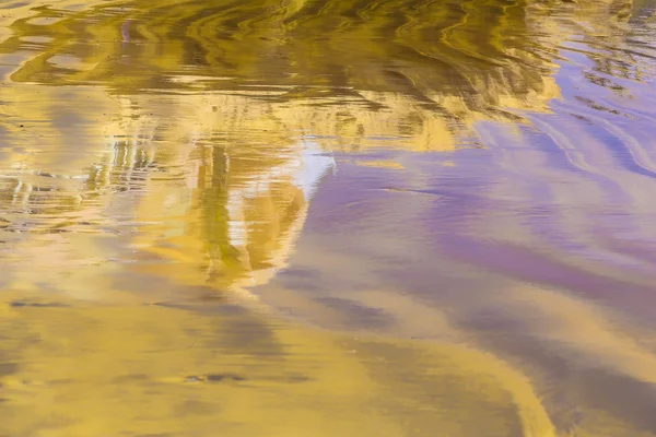 Sand Abstract Backround with Reflection — Stock Photo, Image