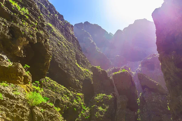 Montañas Rocosas en la Isla de Tenerife en España — Foto de Stock